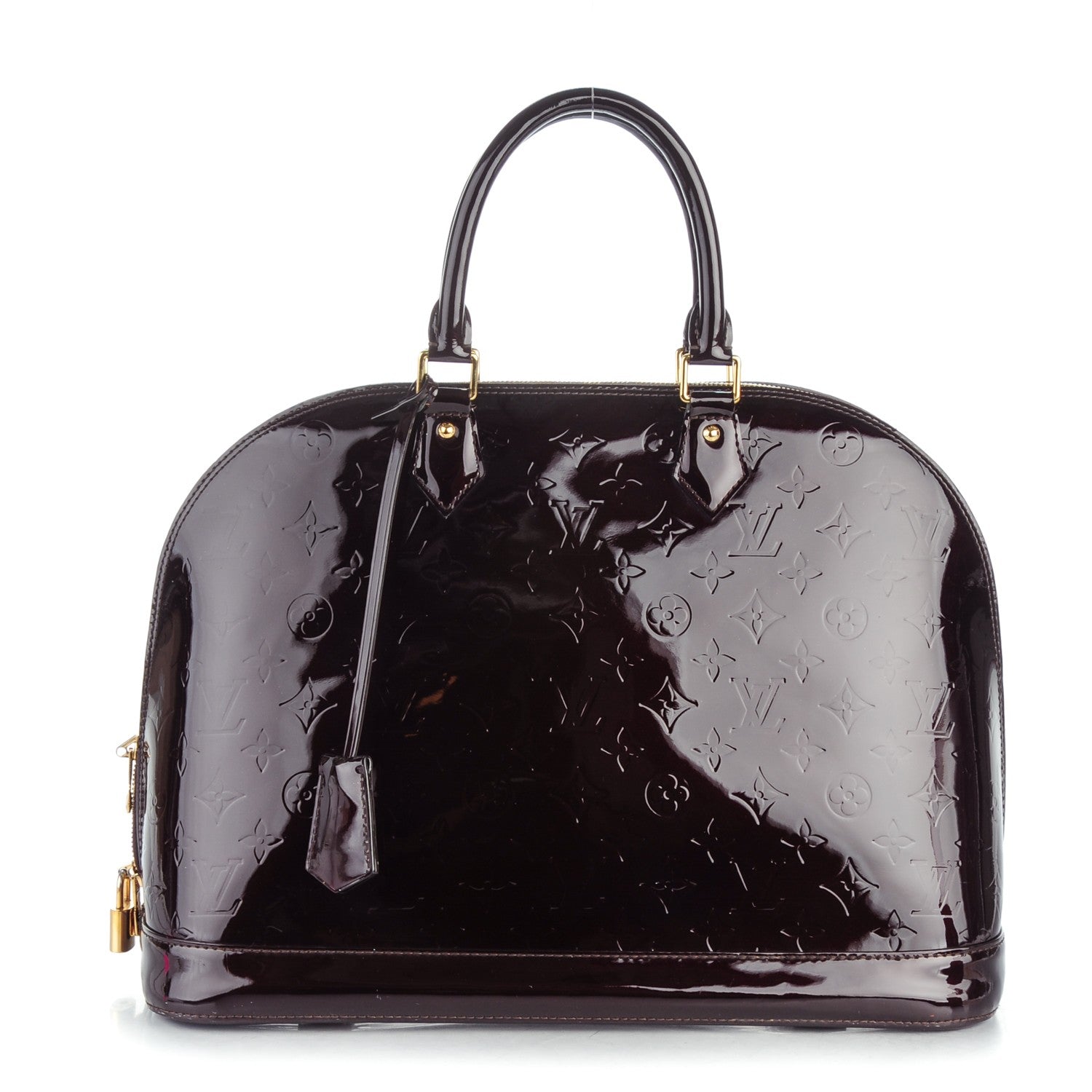 Louis Vuitton Vernis Alma GM Amarante 1 of 8