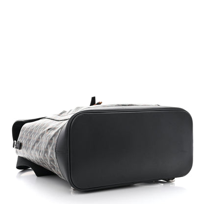 Goyard Goyardine Calfskin Alpin MM Backpack Black 4 of 15