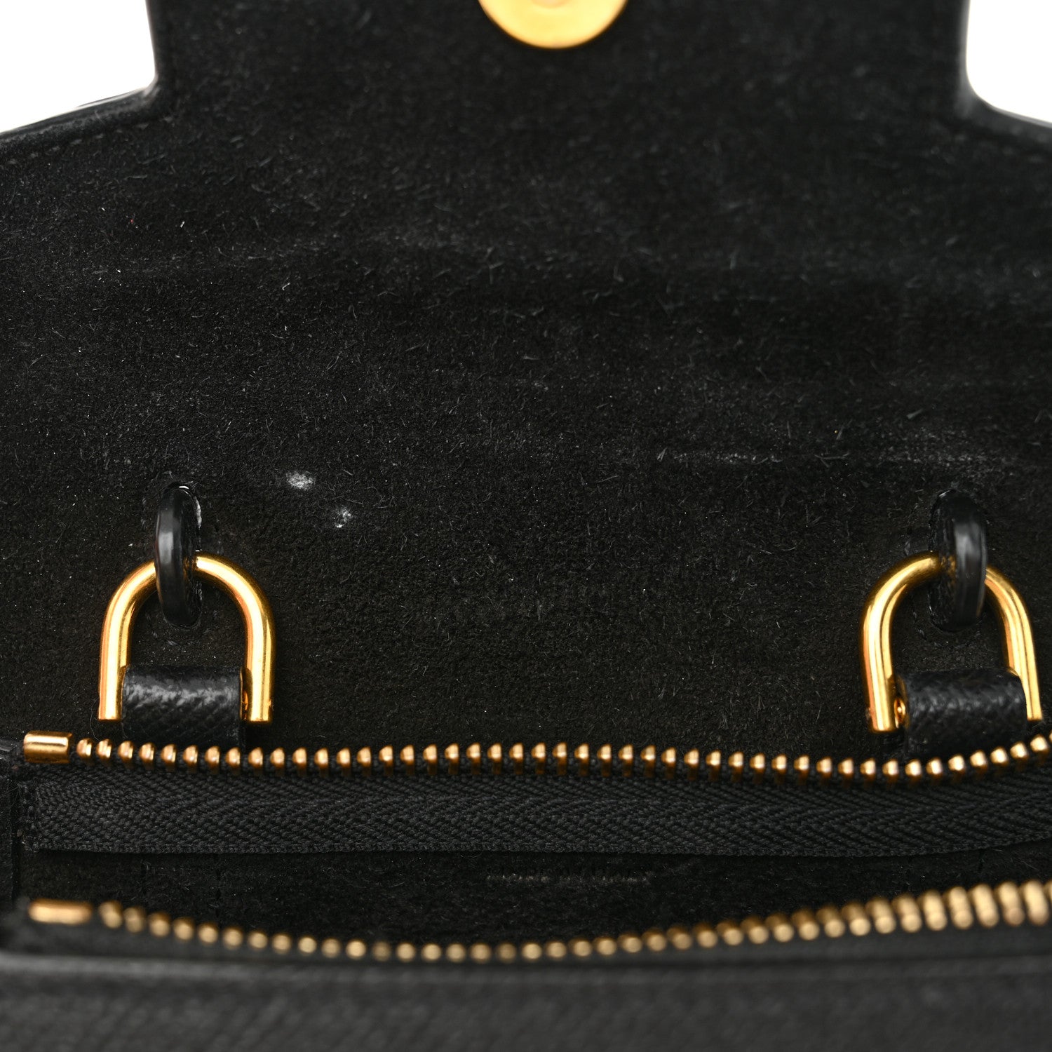 Celine Grained Calfskin Pico Belt Bag Black 13 of 15