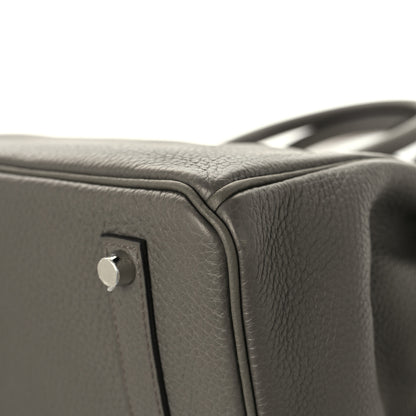 Hermes Togo BIRKIN 35 Etain 12 of 13