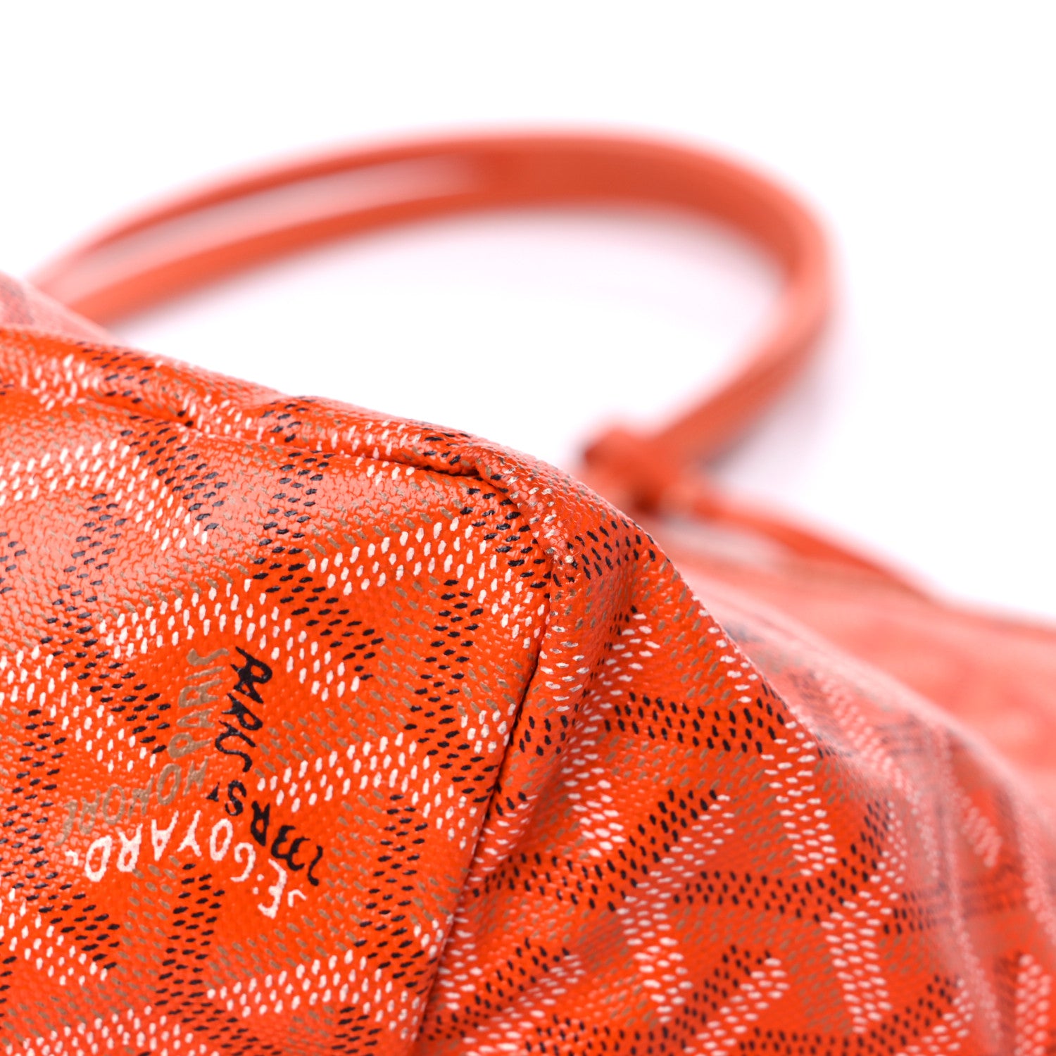 Goyard Goyardine Saint Louis PM Orange 12 of 13