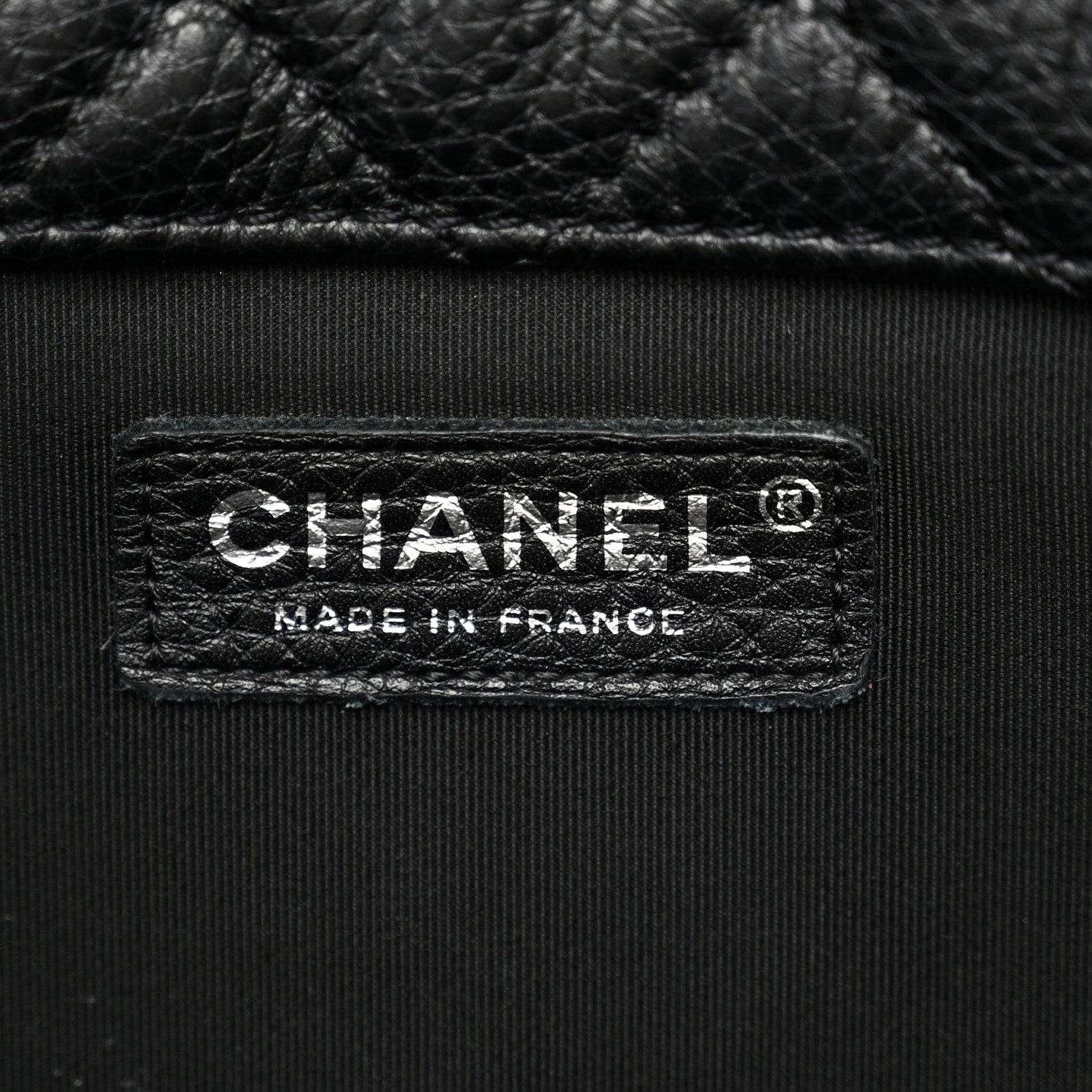 Chanel Grained Calfskin Quilted XXL Travel Flap Bag Black 6 of 12