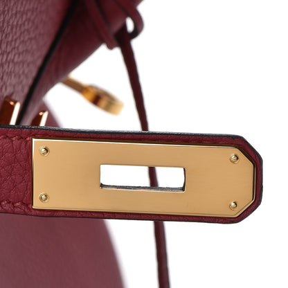 Hermes Togo Birkin 30 Rouge Grenat 17 of 34