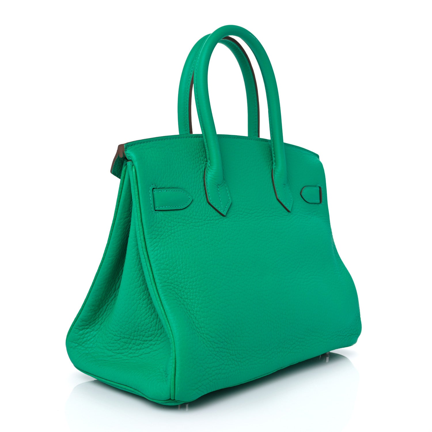 Hermes Taurillon Clemence Birkin 30 Menthe 2 of 31