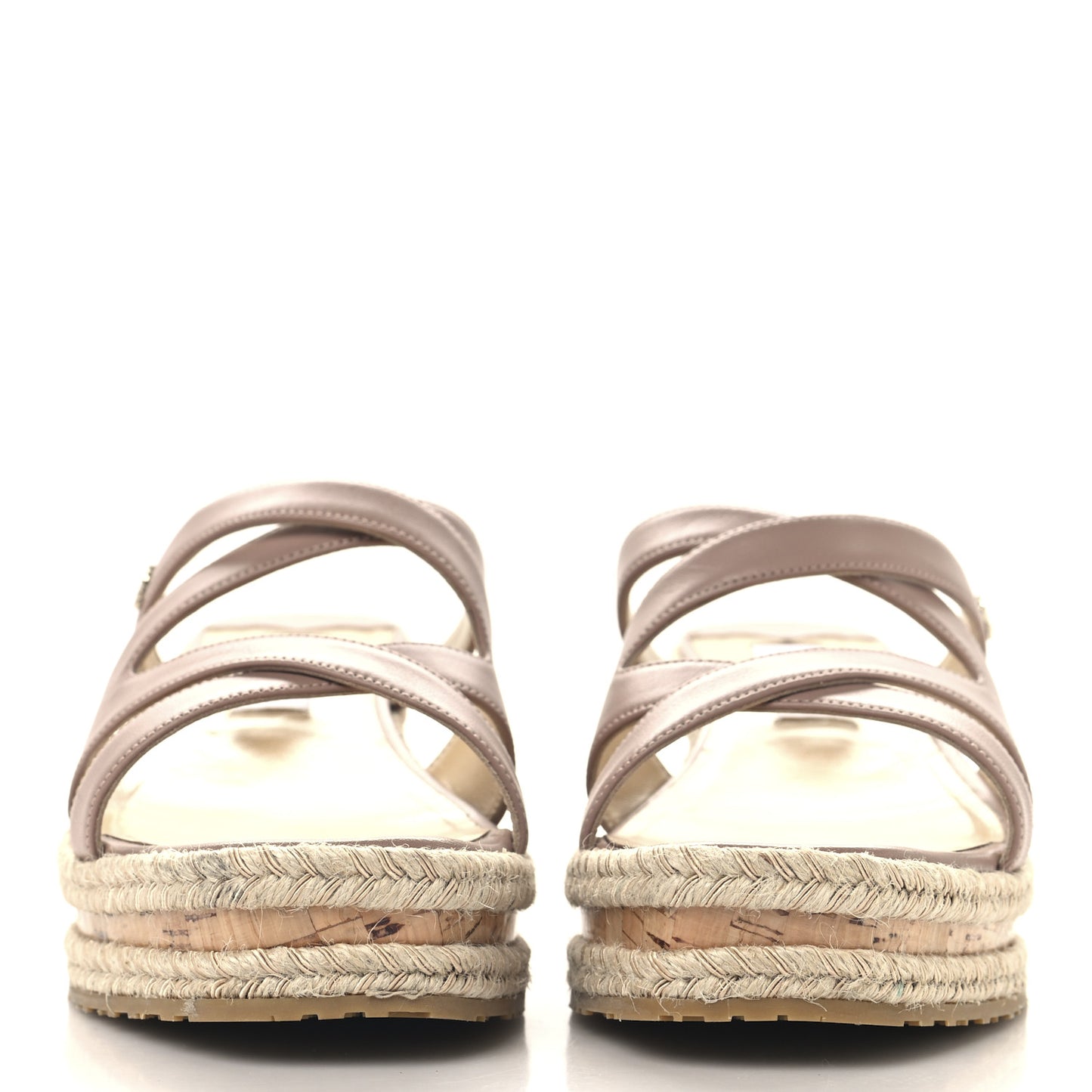 Nappa Rayah 60 Wedge Sandals 37 Ballet Pink