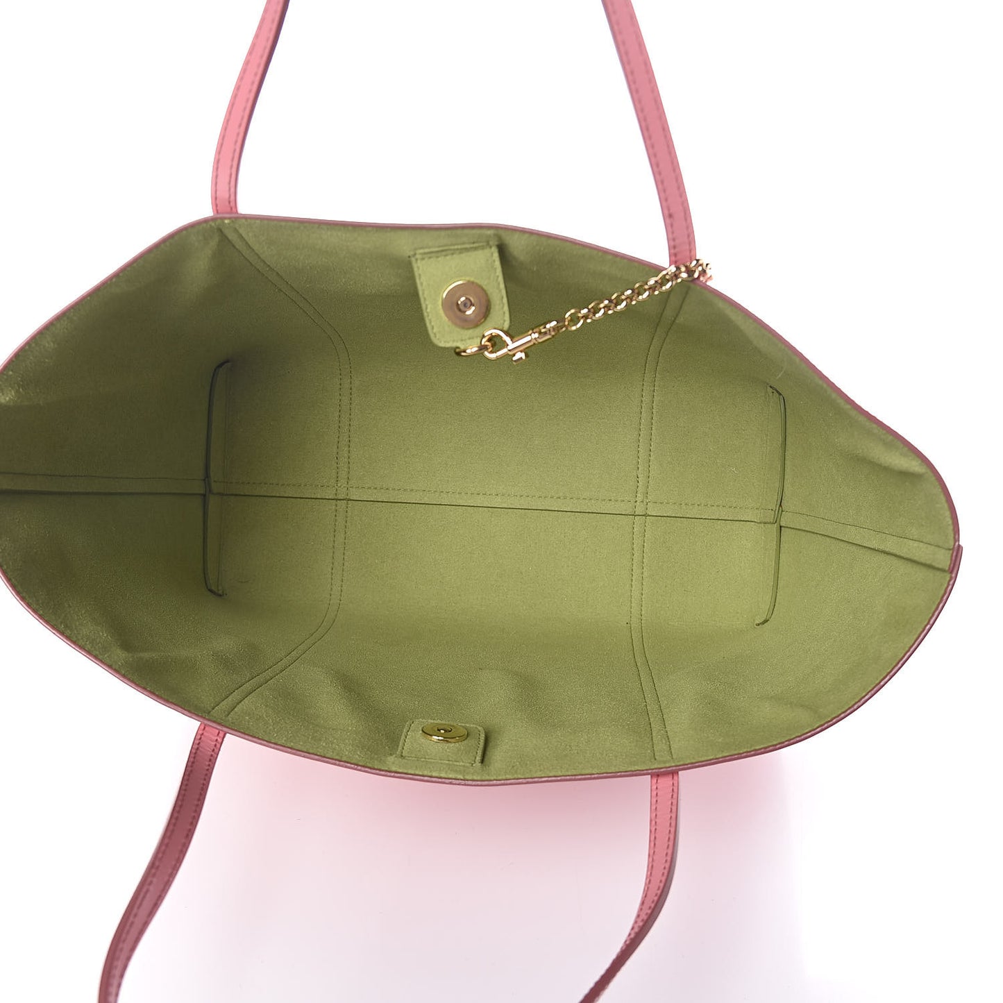 Textured Calfskin Medium Escape Tote Pink