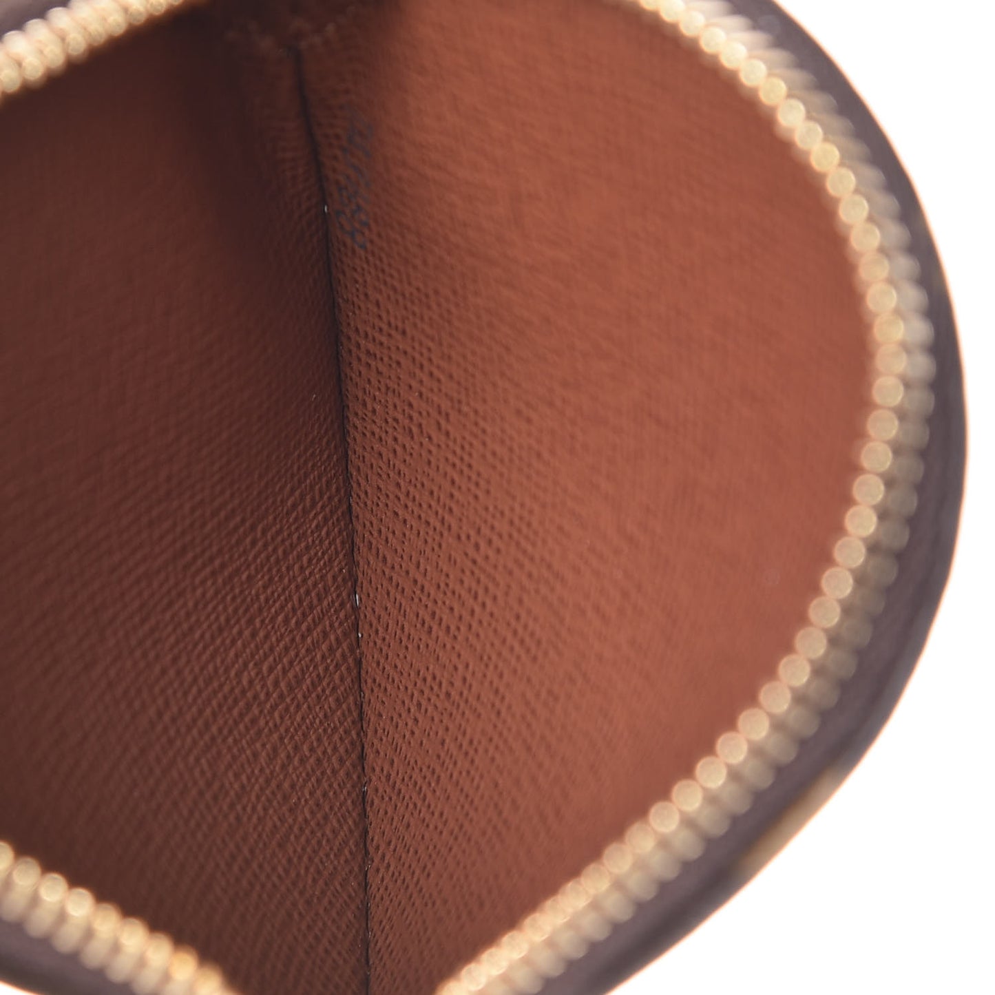 Monogram Round Coin Purse