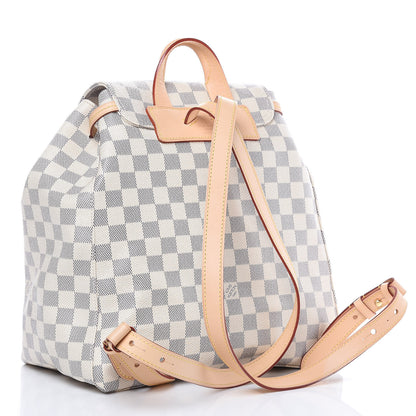 Louis Vuitton Damier Azur Sperone Backpack 3 of 8