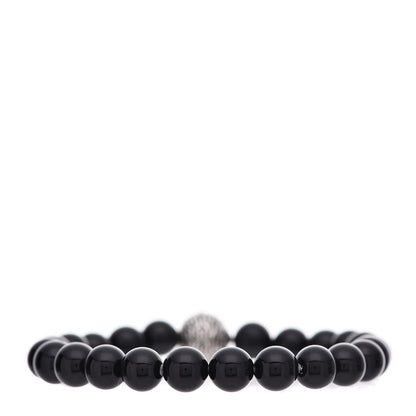 John Hardy Sterling Silver Onyx Bead Bracelet 3 of 4
