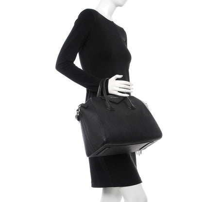 Givenchy Sugar Goatskin Medium Antigona Black 2 of 16
