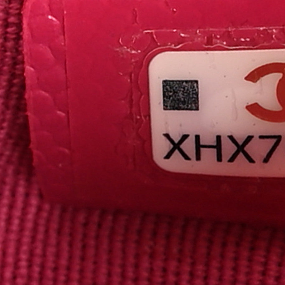 Chanel Caviar Quilted Small Cosmetic Case Pink 7 of 8