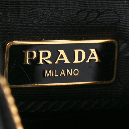 Prada Saffiano Lux Re-Edition 2005 Shoulder Bag Black 5 of 10