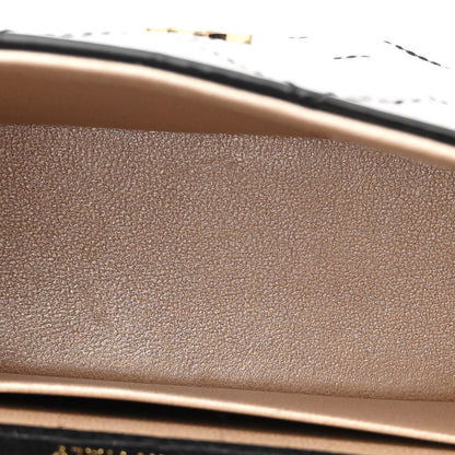 Chanel Patent Quilted Frame Clutch Flap With Chain Black 5 of 11