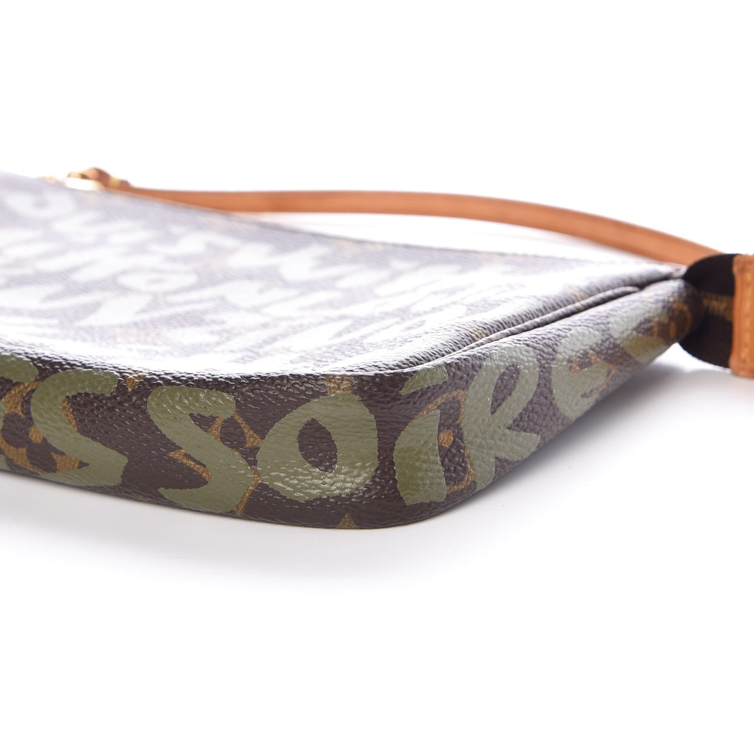 Louis Vuitton Monogram Graffiti Pochette Accessories Kaki 11 of 11
