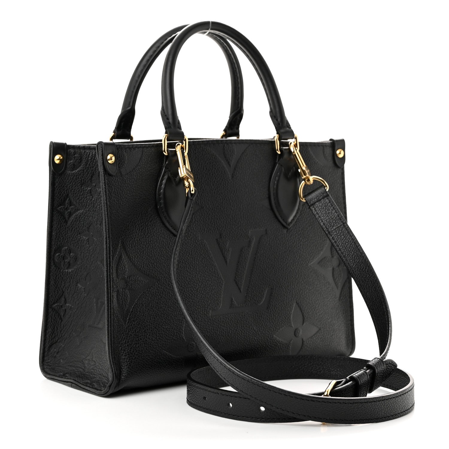 Louis Vuitton Empreinte Monogram Giant Onthego PM Black 3 of 9