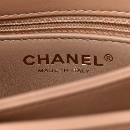 Chanel Lambskin Quilted Small Trendy CC Dual Handle Flap Bag Beige 6 of 10