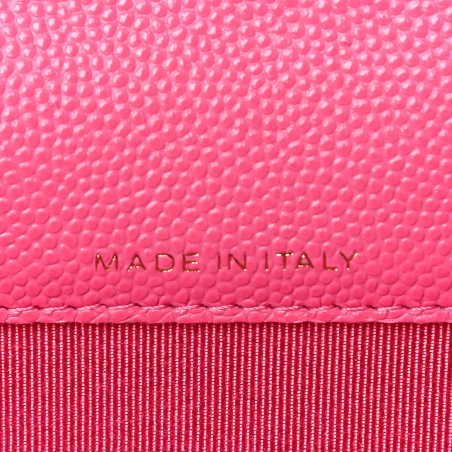 Chanel Caviar Quilted Flap Card Holder Wallet Pink 7 of 9