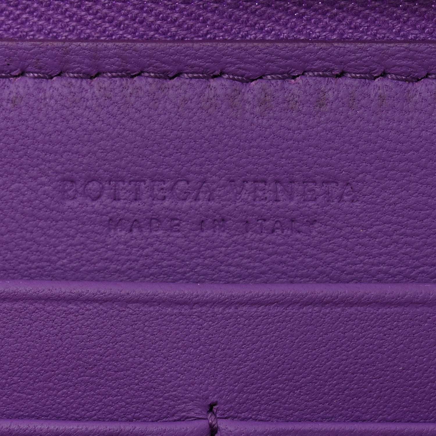 Bottega Veneta Nappa Intrecciato Zip Around Wallet Byzantine 7 of 9