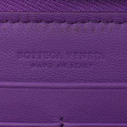 Bottega Veneta Nappa Intrecciato Zip Around Wallet Byzantine 7 of 9
