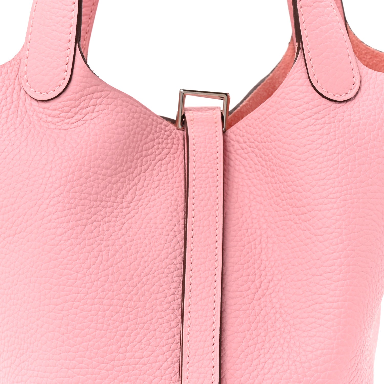 Hermes Taurillon Clemence Picotin Lock 18 PM Rose Sakura 8 of 12