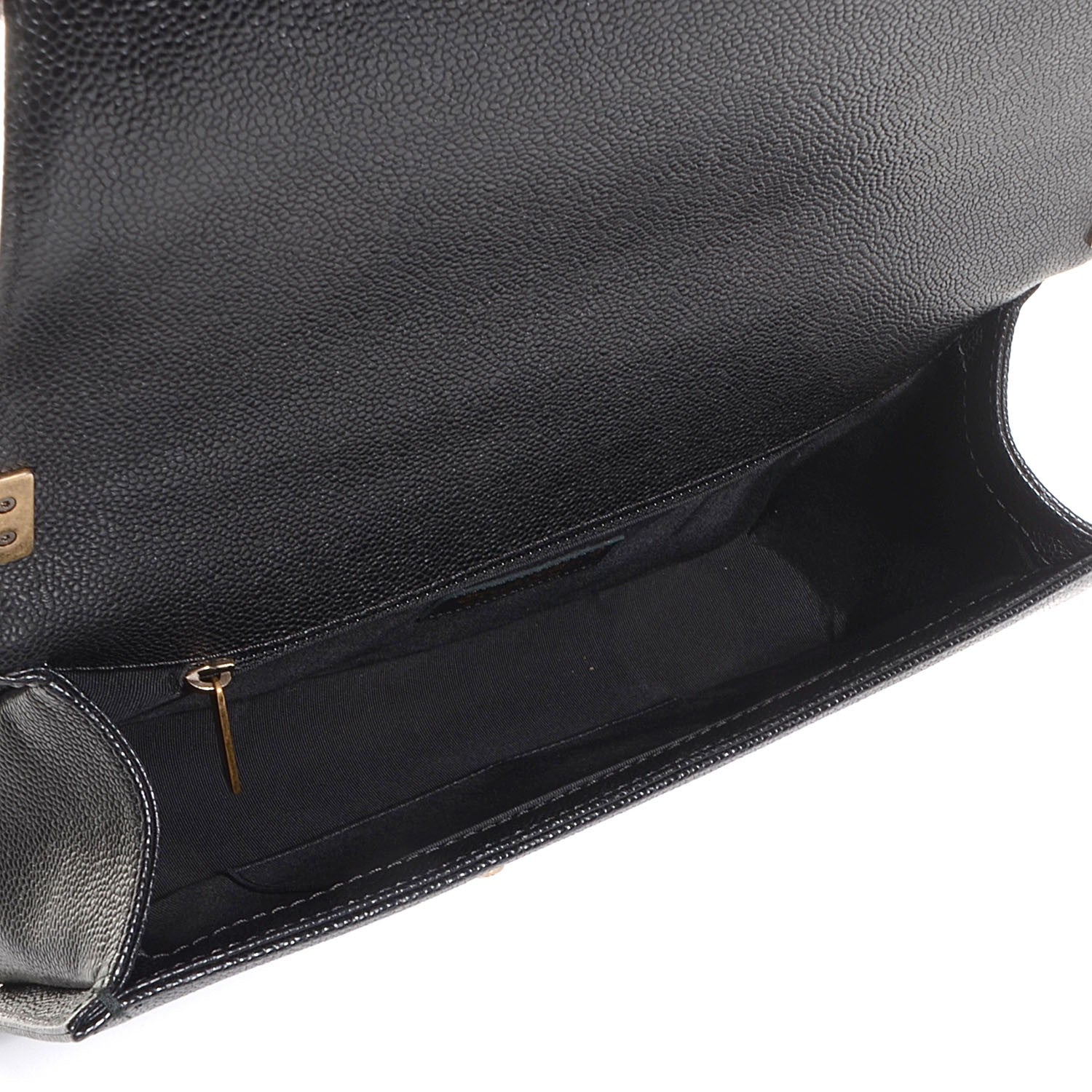 Chanel Caviar Quilted New Medium Boy Flap Black 5 of 9