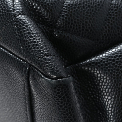 Chanel Caviar Quilted Grand Shopping Tote GST Black 10 of 11