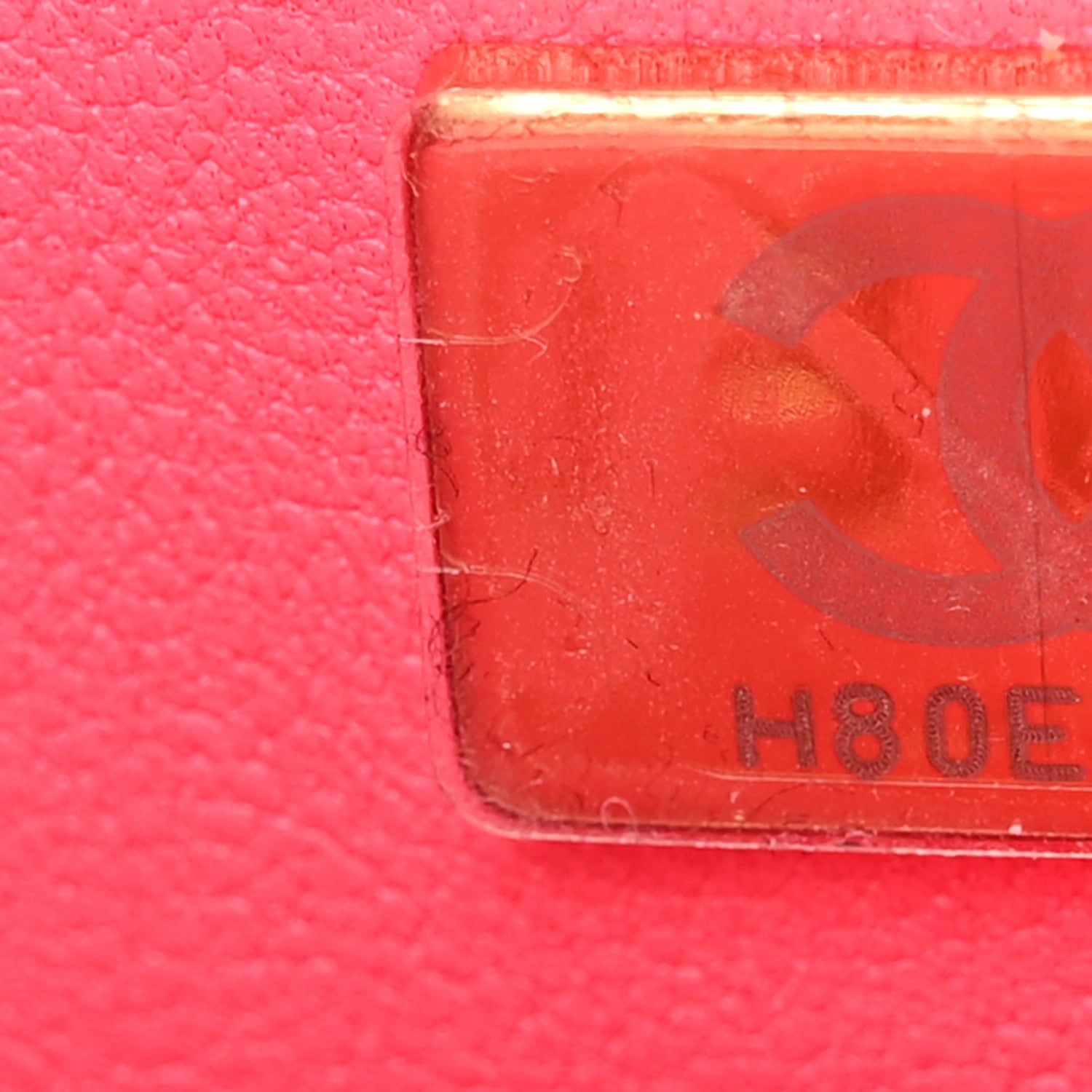 Chanel Caviar Quilted Mini Rectangular Sweetheart Flap Fuchsia 7 of 11
