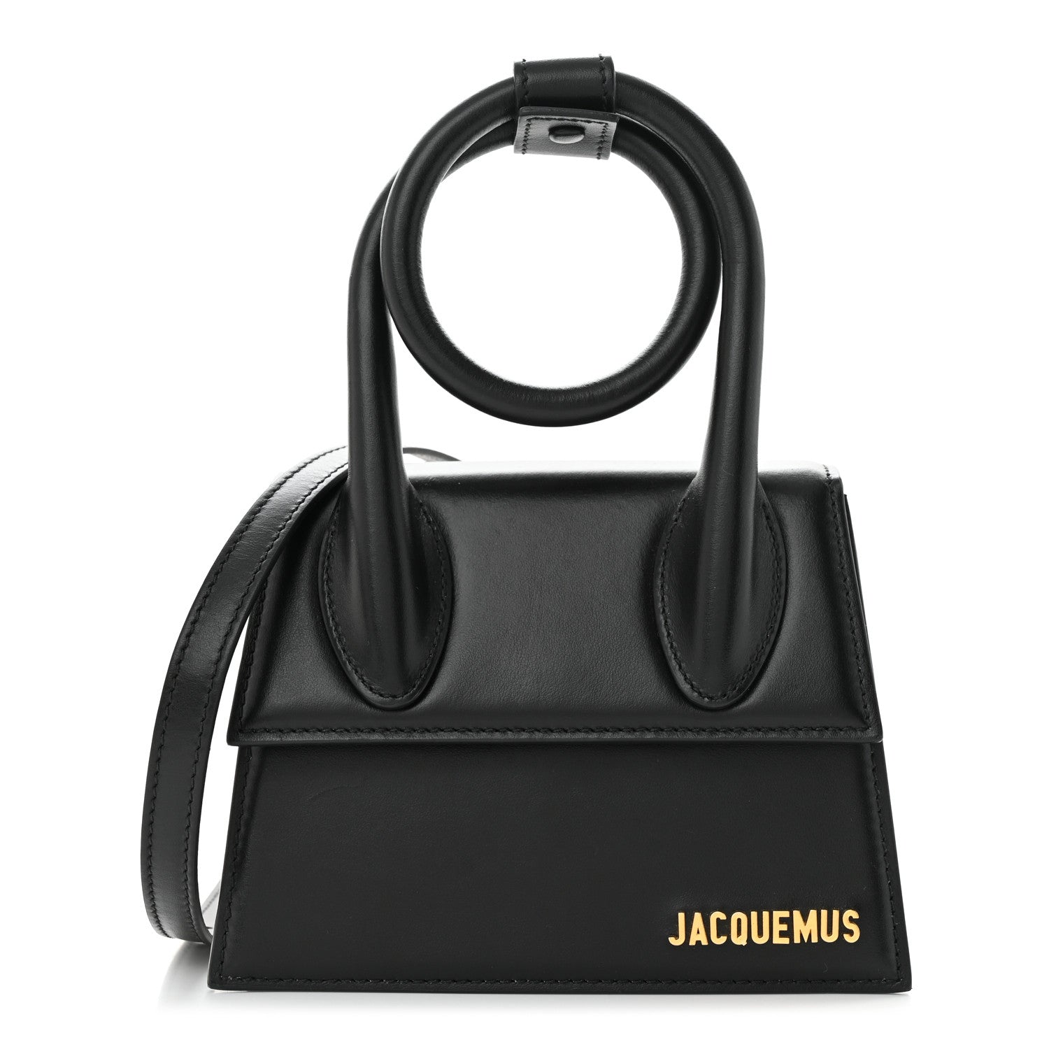 Jacquemus Smooth Calfskin Le Chiquito Noeud Black 1 of 9