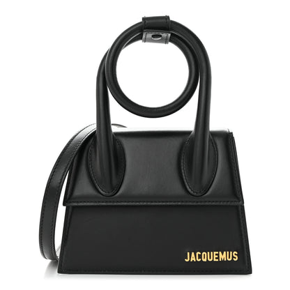Jacquemus Smooth Calfskin Le Chiquito Noeud Black 1 of 9