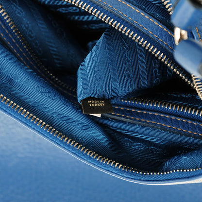 Prada Vitello Daino Hobo Cobalto 7 of 8