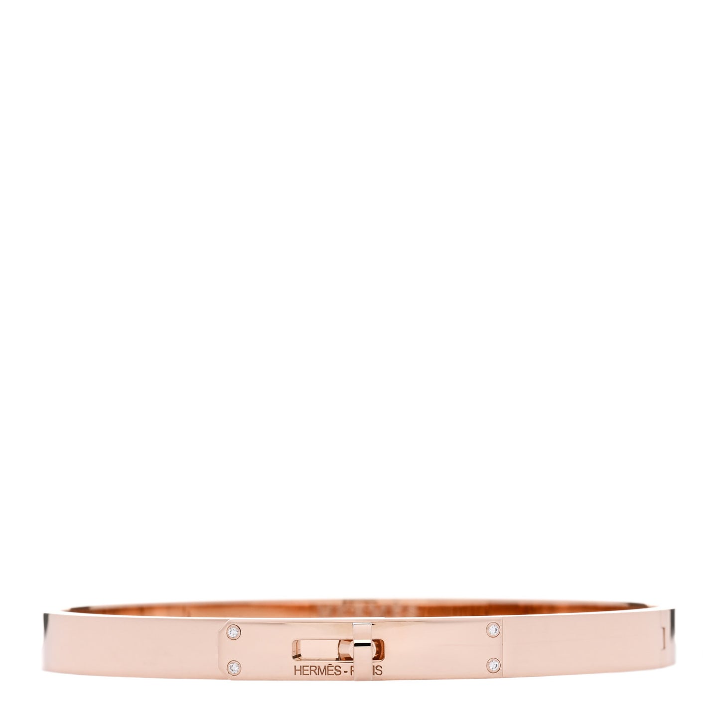 18K Rose Gold Diamond PM Kelly Bracelet ST