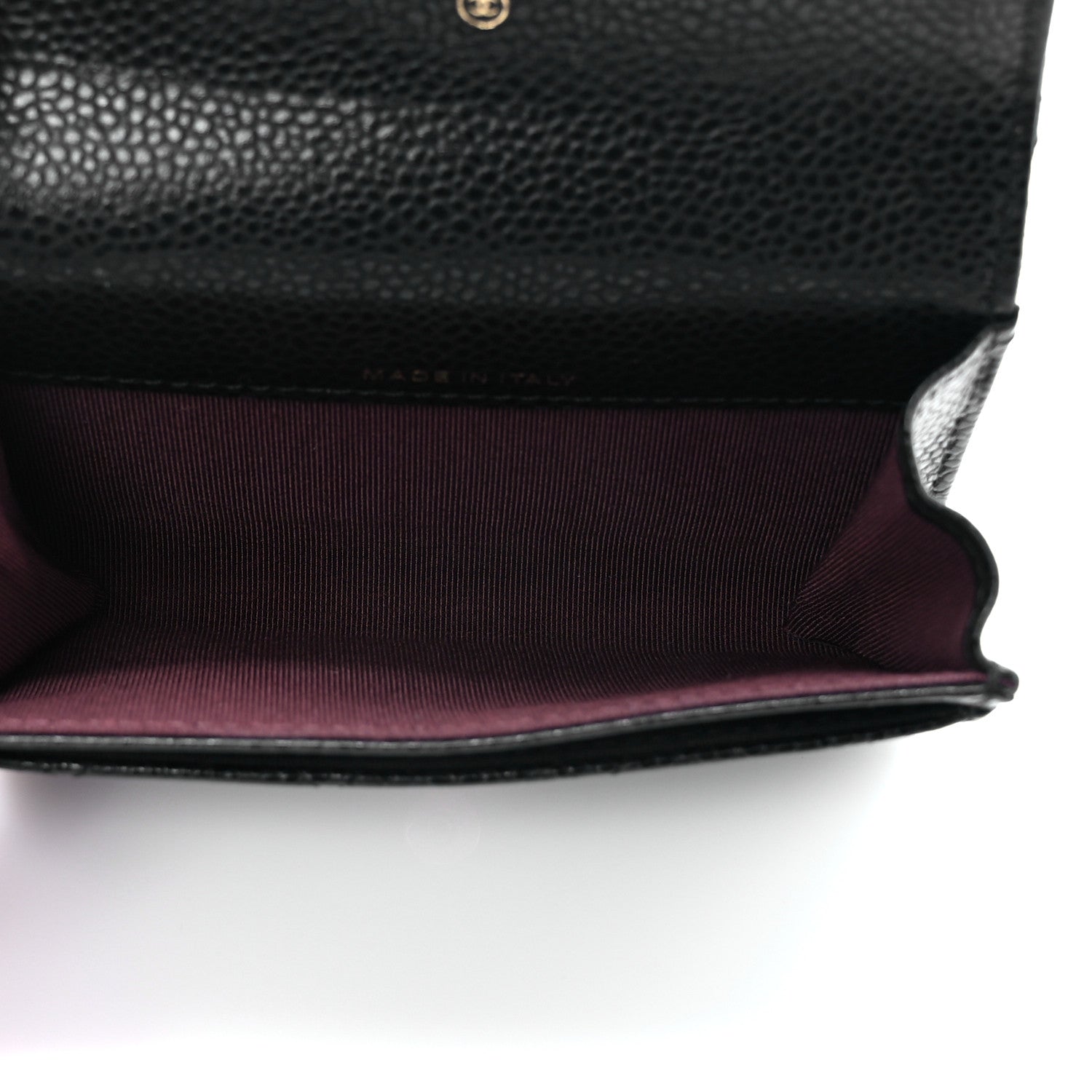 Chanel Caviar Quilted Flap Card Holder Black 5 of 7