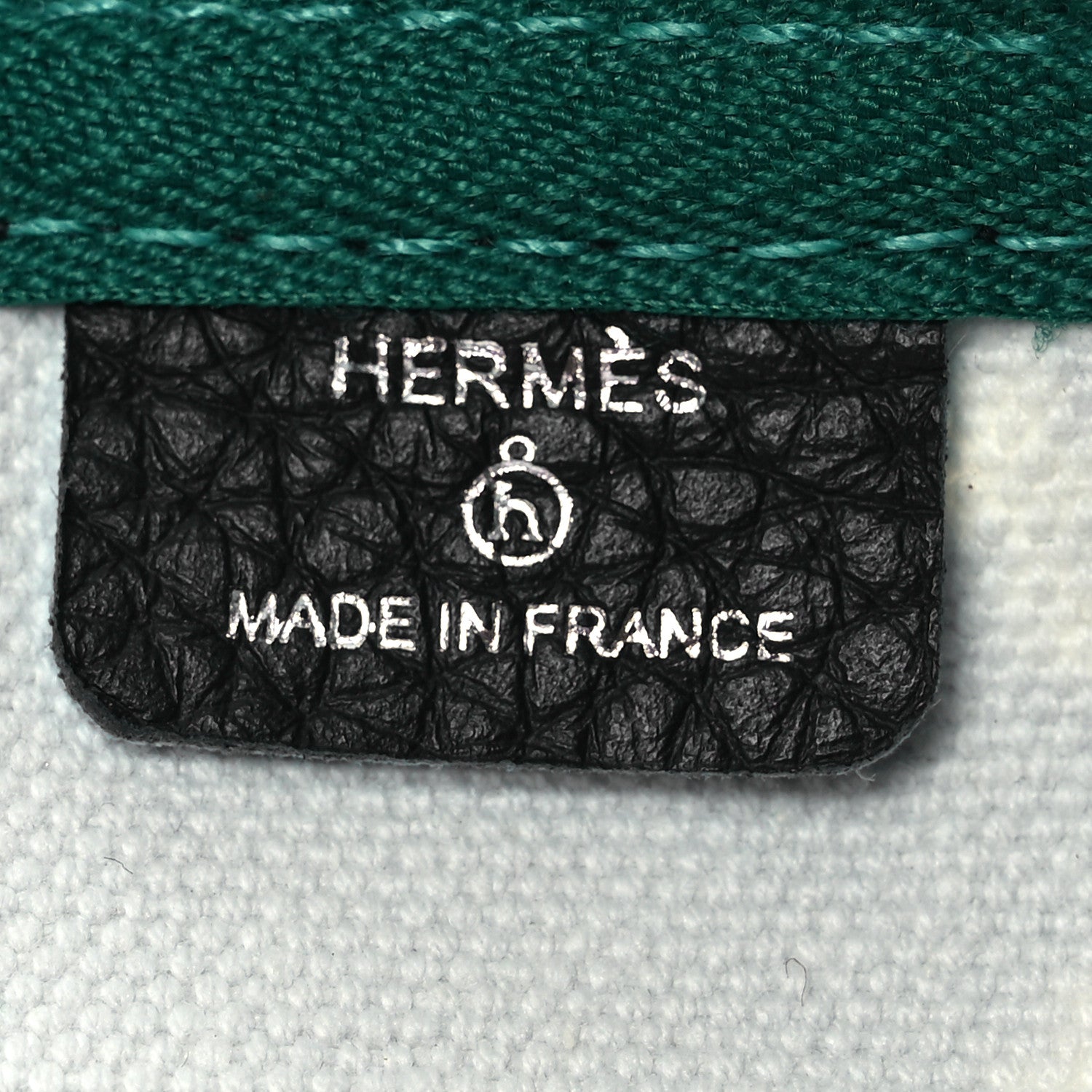 Hermes Cotton Goatskin Navette Petit H Pouch GM 7 of 9