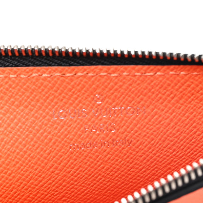 Louis Vuitton Taigarama Coin Card Holder Orange 6 of 6