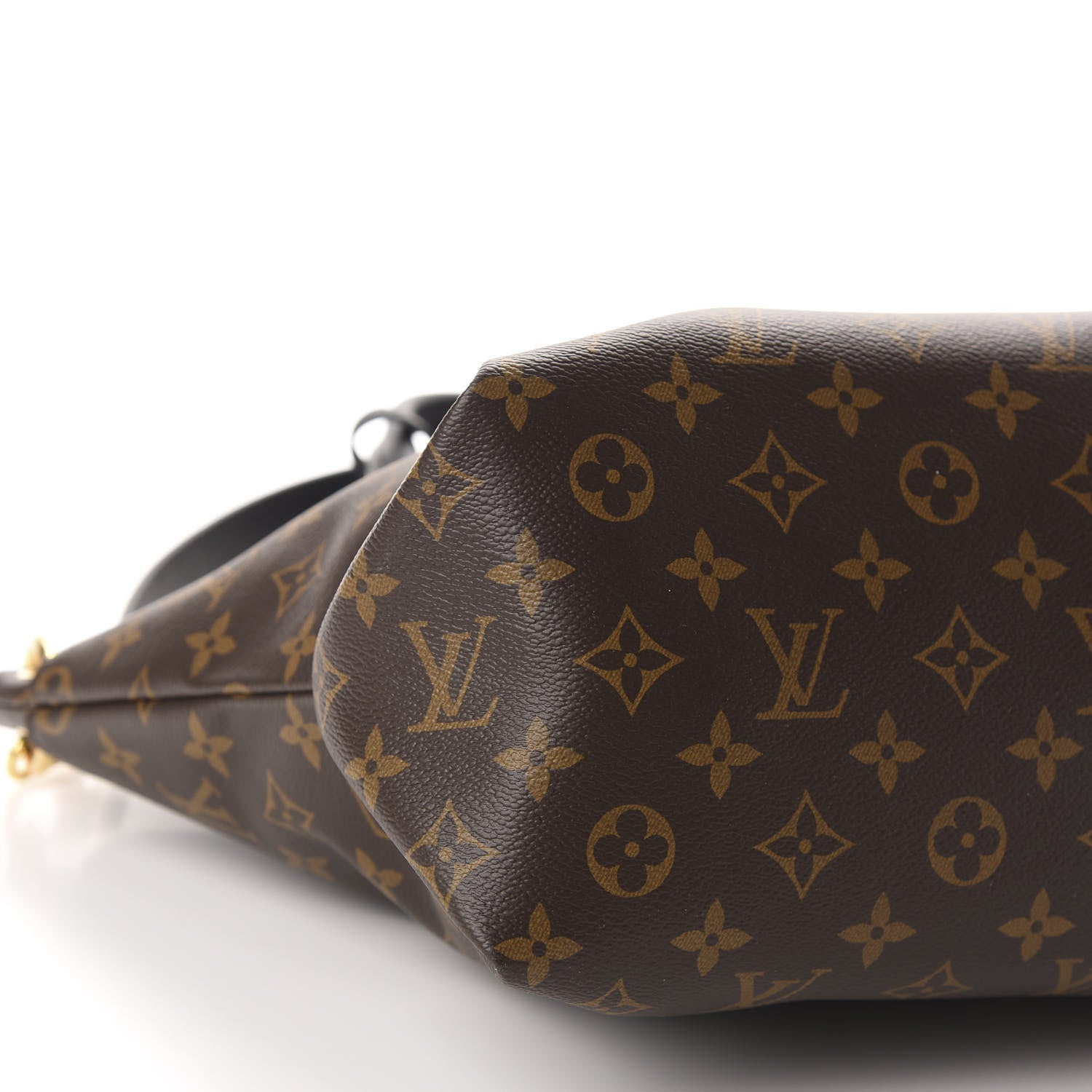 Louis Vuitton Monogram Flower Zipped Tote MM Black 6 of 10