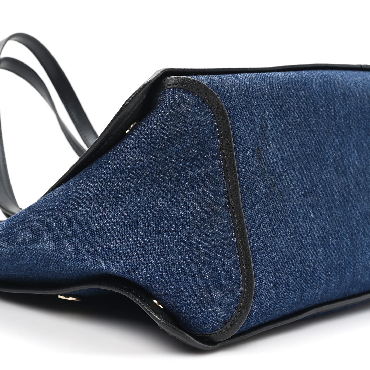 Denim Medium Logo Bond Shopper Tote Blue