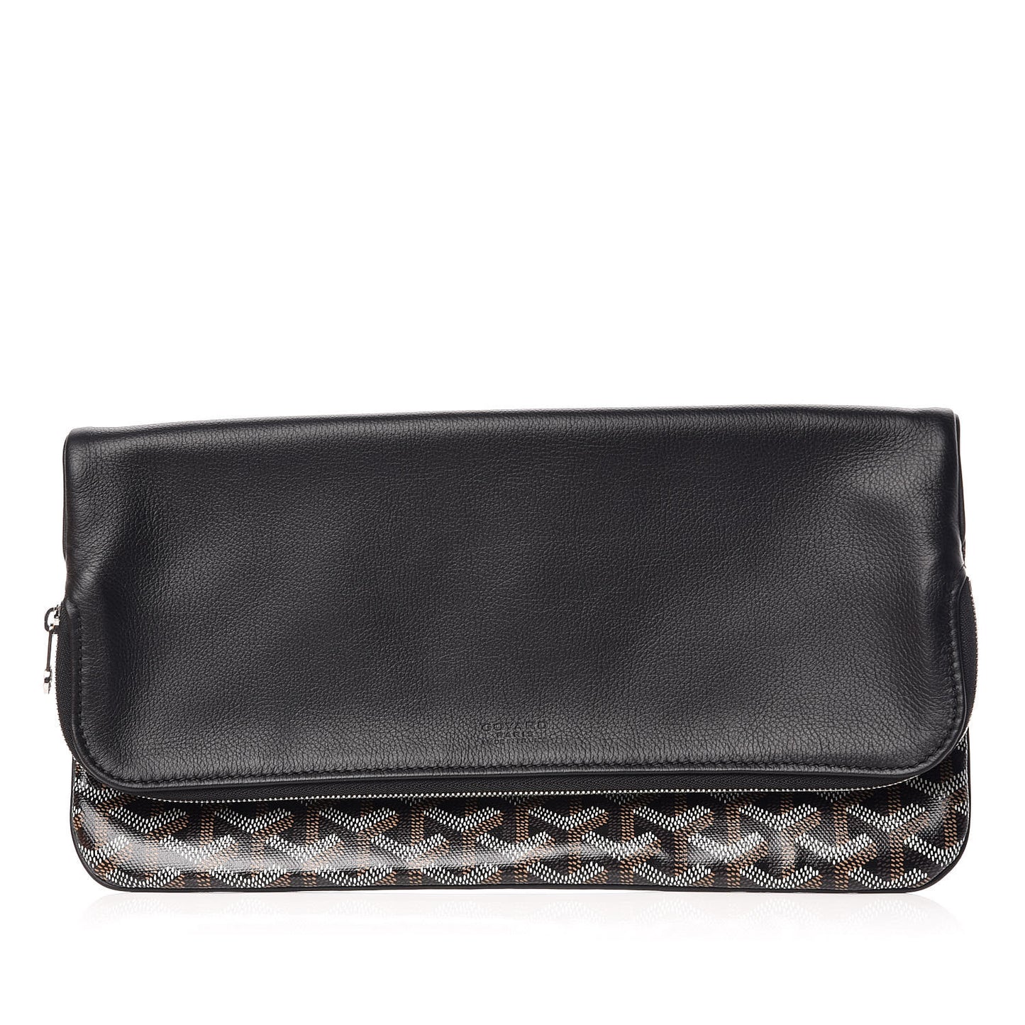 Goyardine Sainte Marie Soft Clutch Black