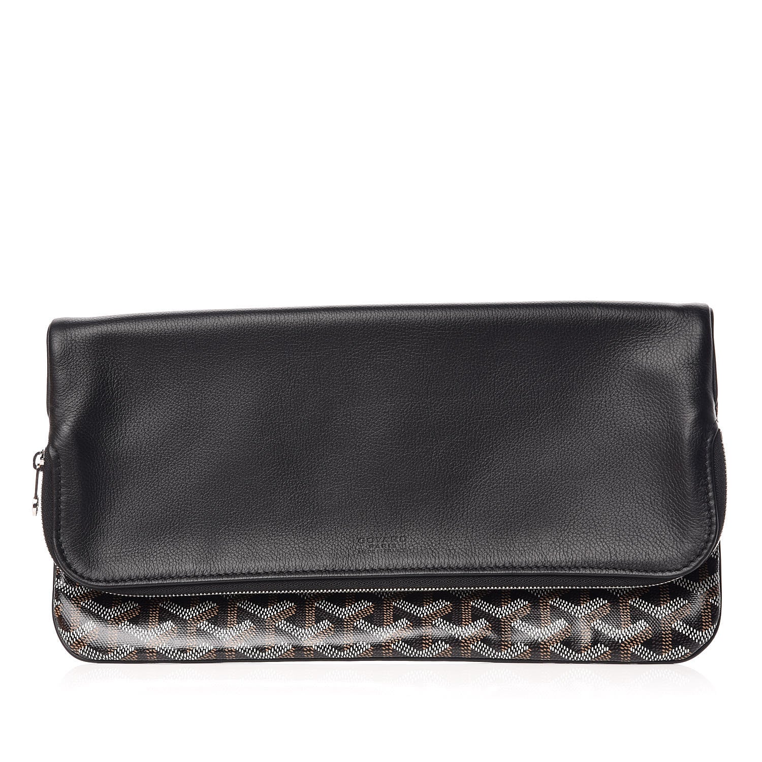 Goyard Goyardine Sainte Marie Soft Clutch Black 2 of 10