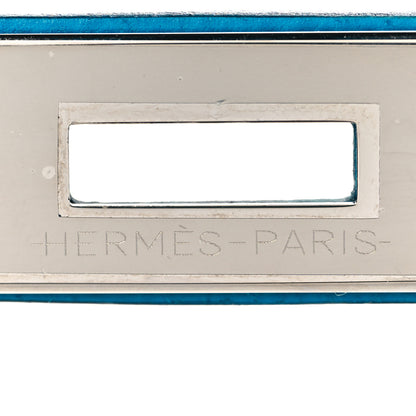 Hermes Epsom Kelly Sellier 32 Bleu Frida 30 of 36