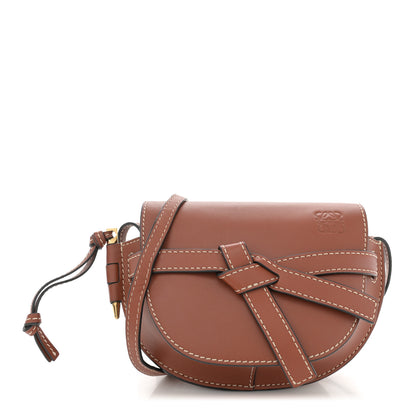 Loewe Calfskin Mini Gate Crossbody Bag Rust 1 of 12