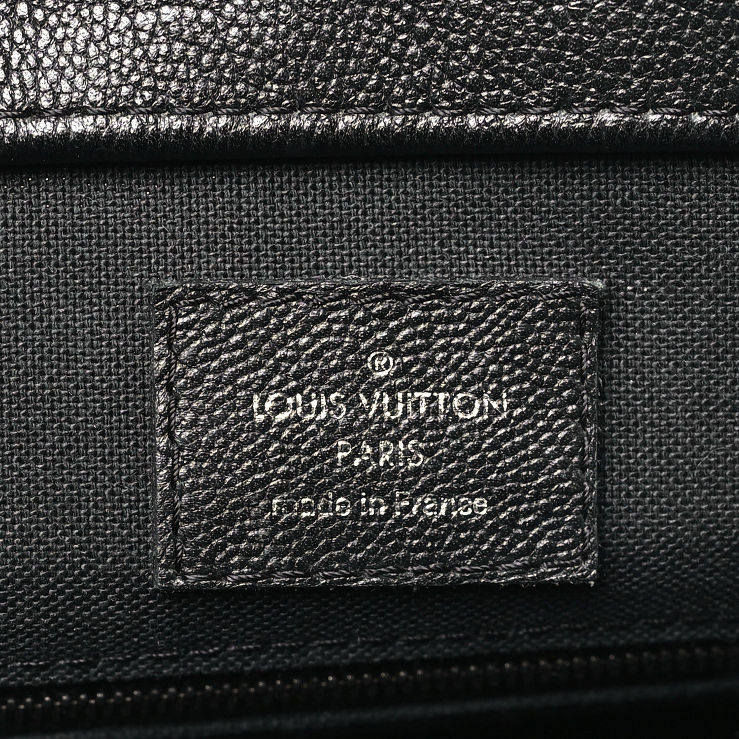 Louis Vuitton Epi Vaneau MM Black 6 of 10
