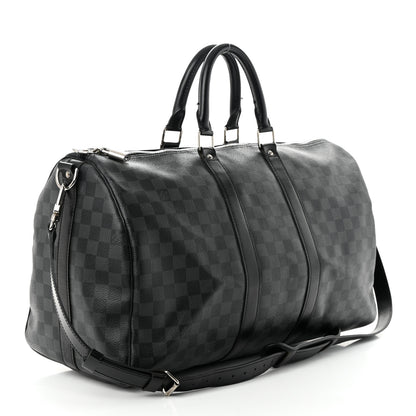 Louis Vuitton Damier Graphite Keepall Bandouliere 45 2 of 16