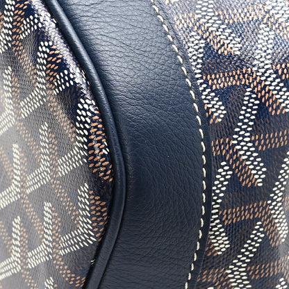 Goyard Goyardine Petit Flot Bucket Bag PM Navy 7 of 9