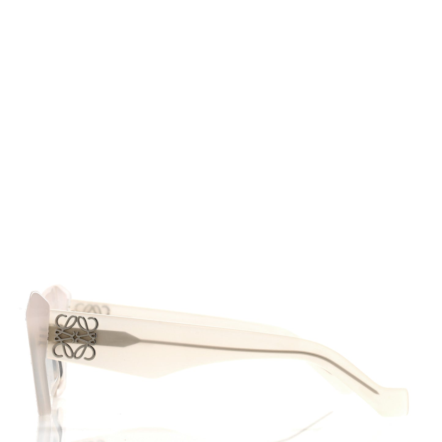 Acetate Cat Eye Sunglasses LW40036I White