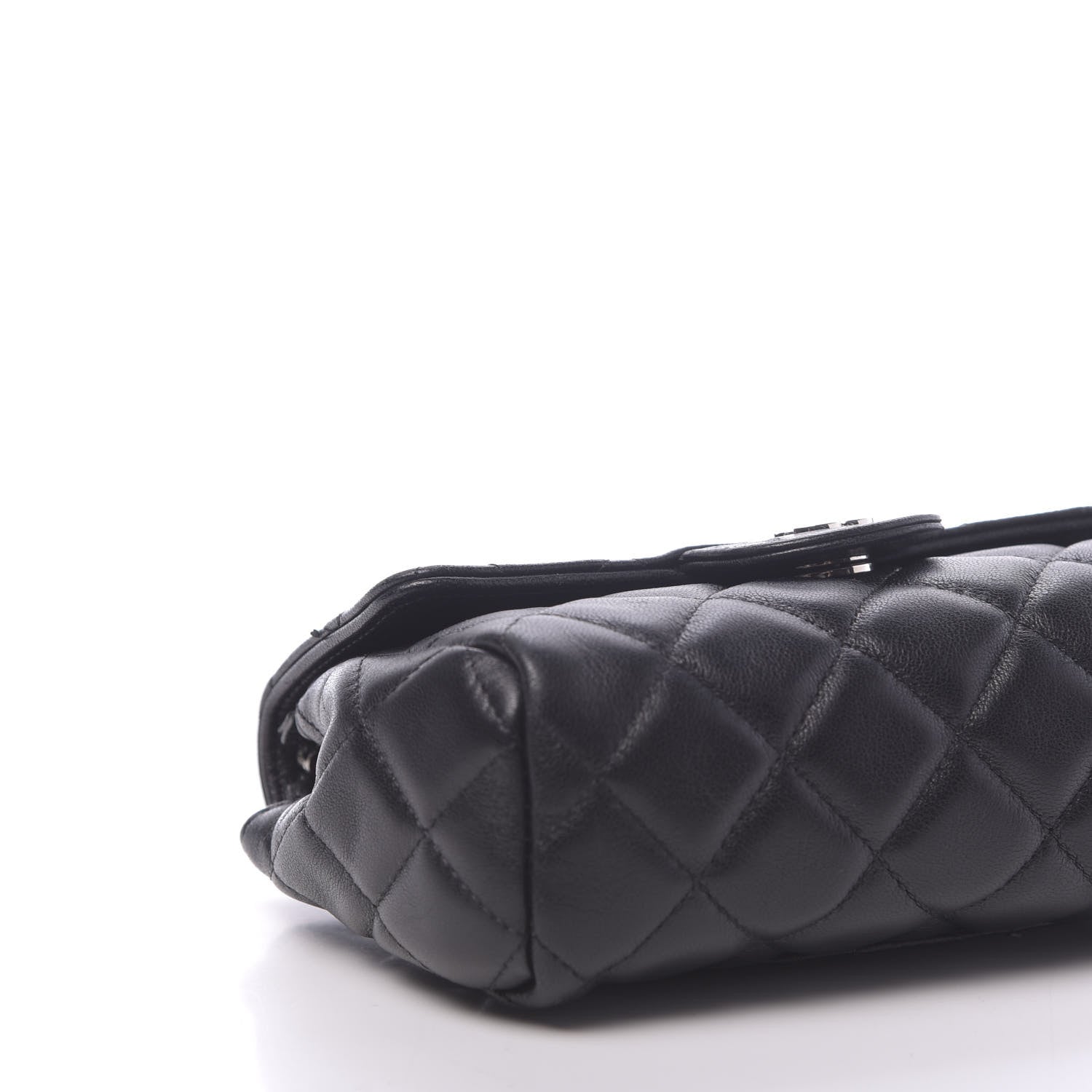 Chanel Lambskin Quilted Flap Cosmetic Case Black 9 of 11
