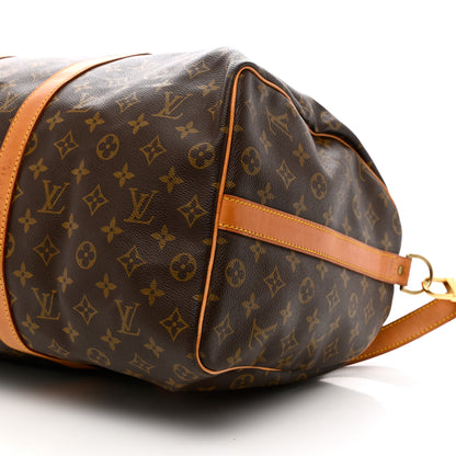 Louis Vuitton Monogram Keepall Bandouliere 50 10 of 23