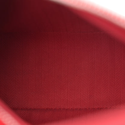 Loewe Satin Calfskin Mini Puzzle Edge Bag Red 5 of 13