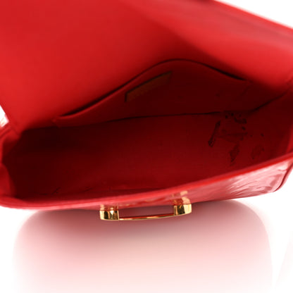 Louis Vuitton Vernis Bellflower PM Rouge Grenadine 5 of 16
