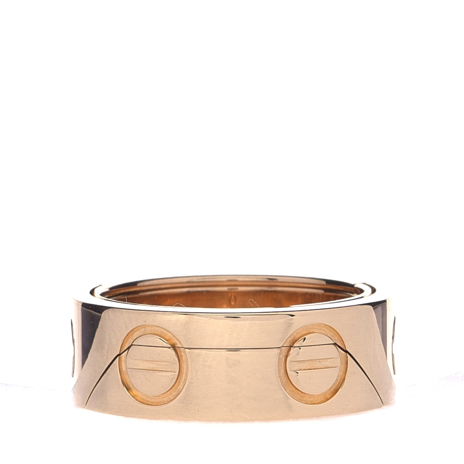 Cartier 18K Yellow Gold 7mm Astro LOVE Ring 50 5.25 3 of 5