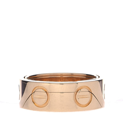 Cartier 18K Yellow Gold 7mm Astro LOVE Ring 50 5.25 3 of 5